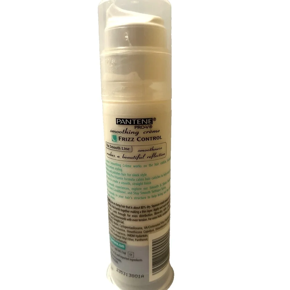Pantene Pro-V Frizz Control Smoothing Creme Anti Frizz 3.5‎ oz New